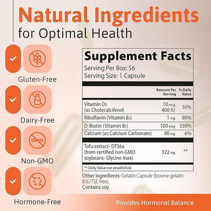 Femarelle Unstoppable Post Menopause Supplements for Women - Provides Bone, Vaginal, Joint, Muscle Health Support - Non Hormonal Vitamins for Hormone Balance - 1 Month Supply