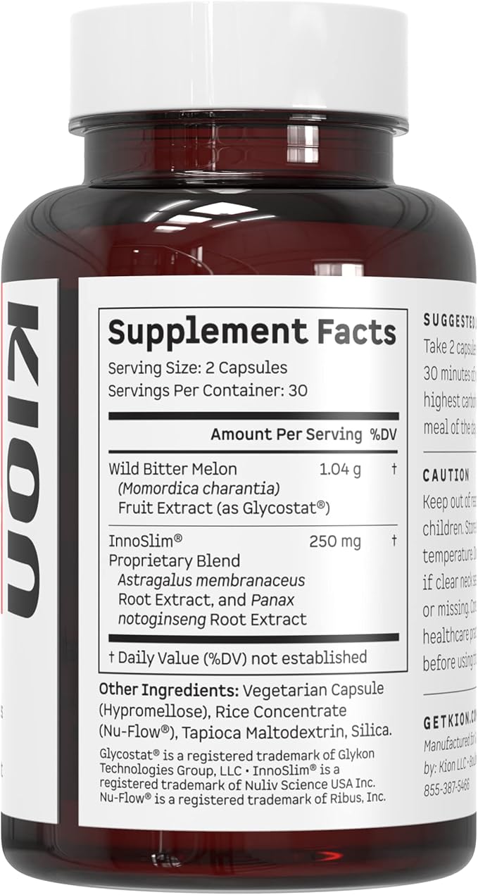 Kion Lean | Natural Support for Weight Management and Metabolic Wellness | 30 Servings