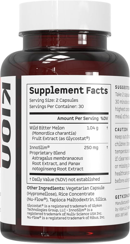 Kion Lean | Natural Support for Weight Management and Metabolic Wellness | 30 Servings