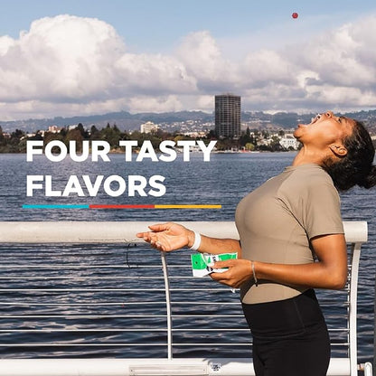 GU Energy Chews, Lemonade Energy Gummies with Electrolytes, Vegan, Gluten-Free, Kosher, and Dairy-Free On-The-Go Energy for Any Workout, 12 Bags (24 Servings Total)