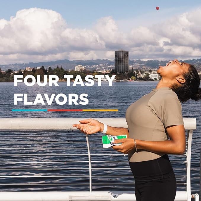 GU Energy Chews, Mixed Pack Energy Gummies with Electrolytes, Vegan, Gluten-Free, Kosher, Caffeine-Free, and Dairy-Free On-The-Go Energy for Any Workout, Caffeine - Free, 12 Bags (24 Servings Total)