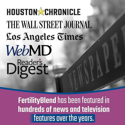 Daily Wellness Fertility Blend for Women - Fertility Supplements for Women, Conception Fertility Prenatal Vitamins, Trying to Conceive Progesterone Supplements, Cycle Support Conception Pills - 2 Pack