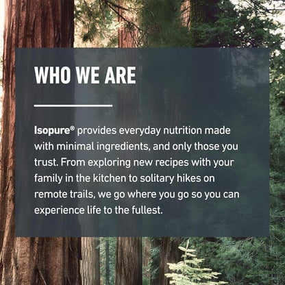 Bundle of Isopure Bovine Colostrum Supplement Powder, Gently Processed, 90 Servings + Isopure Unflavored Creatine Monohydrate Powder, 5g Creatine Monohydrate per Scoop, 100 Servings, 500g