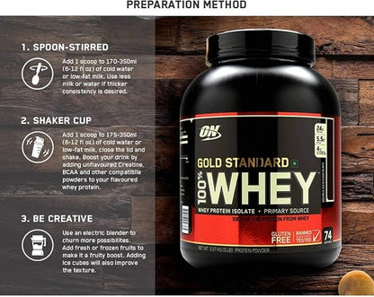 Optimum Nutrition, 100% WHEY Gold Choc 5LB