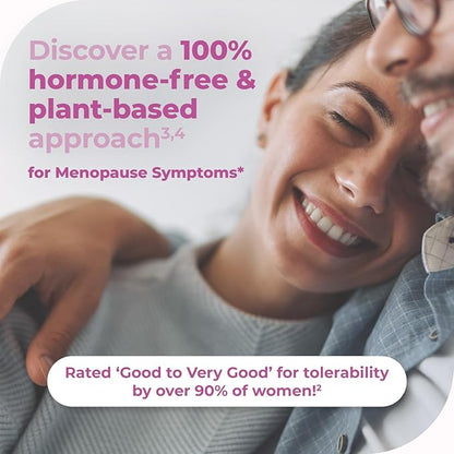 Menopause Symptoms Relief - Clinically Proven Ingredients - Menopause Supplements - Black Cohosh - Estrogen-Free - Made in Germany - 60 Tablets