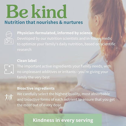 Methylated Prenatal Multivitamin, Folate for MTHFR, High Absorption, Clean Label, Gentle Iron, Choline, Natural Calcium & Magnesium, Vegan Vitamins for Pregnancy, 6 x 60 Tablets, by Igennus