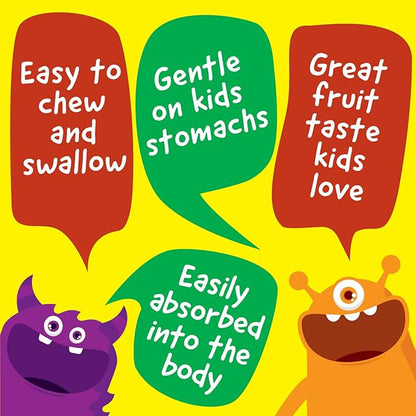 Kids Vitamin B12 1000 mcg Chewable Tablets - Tasty Natural Cherry Flavor - Vegan, GMO-Free, Gluten Free, Nut Free - Dietary Supplement - Cellular Energy Vitamins for Children - 120 Chewables