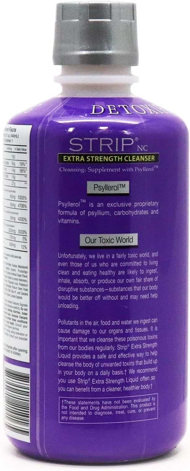 Strip Nc Natural Cleanser Extra Strengh Grape 32 Fl Oz