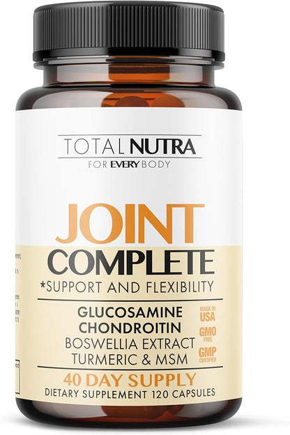 Glucosamine Chondroitin MSM Turmeric 2100mg – Joint Complete Capsules, Advanced Joint Support Supplement for Adults Hands Back Knee Mobility – Bone & Joint Health Supplements for Men & Women (2 Pack)