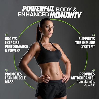 Immuno Vegan - Plant-Based Protein Powder, 16g Protein Per Serving, Added Amino Acids & Multivitamin - Beta Glucan, Glutathione Production - Chocolate - 18.2oz