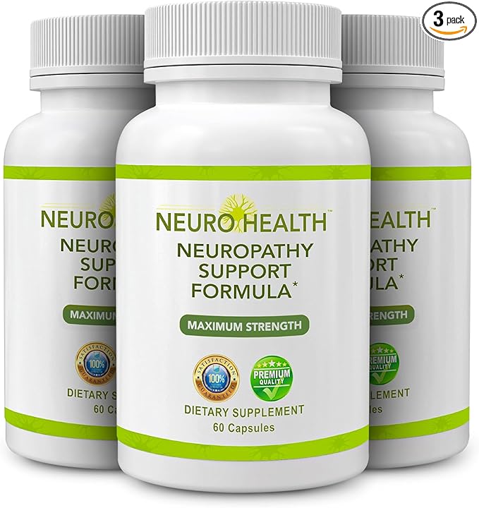 Nerve Support Formula for Neuropathy - Your Nerve Savior Supplement with B Vitamins and Alpha Lipoic Acid - Rapid Absorption for Nerve Discomfort Relief - 180 Capsules