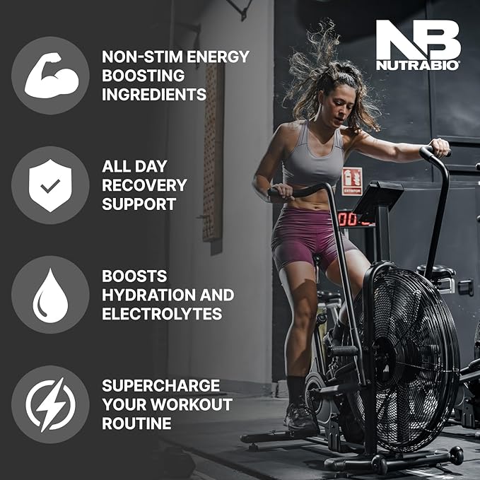 NutraBio Alpha EAA Hydration and Recovery Supplement - Full Spectrum EAA BCAA Matrix with Electrolytes, Nootropics, Coconut Water - Recovery, Energy, Focus, & Hydration Supplement (Cherry Lime Slush)