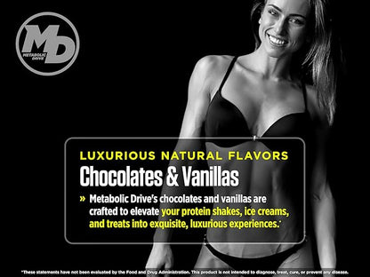 Biotest Metabolic Drive Functional Protein - Whey Isolate/Micellar Casein Blend - Lab-Tested (2lb, Vanilla)