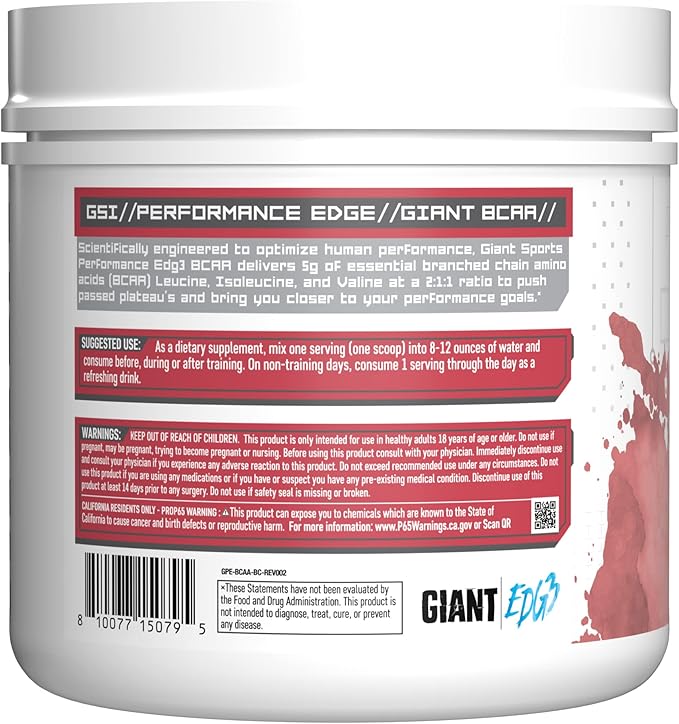 Edge BCAA - 60 Servings (Black Cherry)