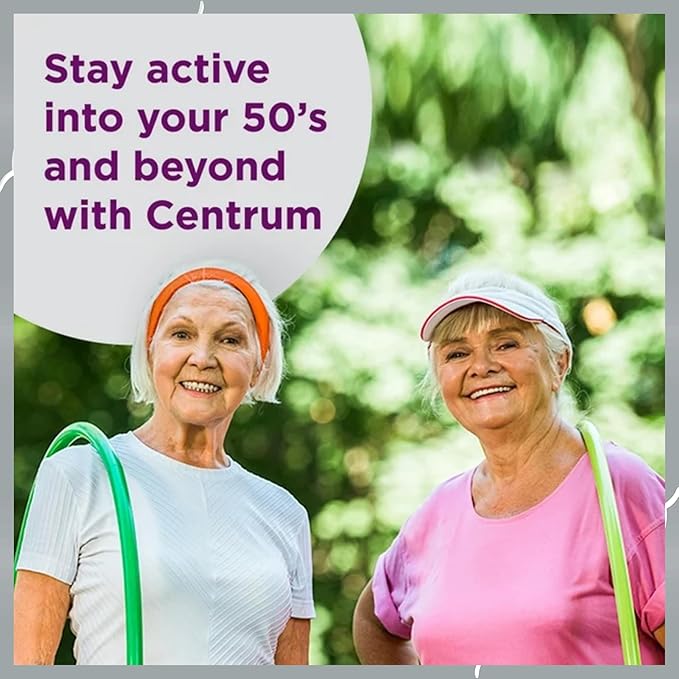 Centrum Silver Women 50 Plus Multivitamin Supplement 100 Tablets (Pack of 1)