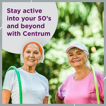 Centrum Silver Women 50 Plus Multivitamin Supplement 100 Tablets (Pack of 1)