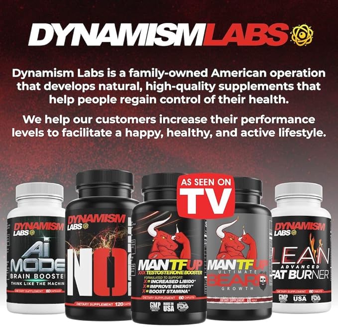 Vitality Enhancer for Men | Fast-Acting Testosterone Booster & Daily Supplement to Support Male Health & Libido | Potenciadores de Testosterona | Made in USA (1 Month Supply, 60 Caplets)