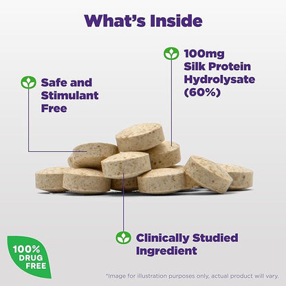 Natrol Cognium Memory, Brain Health Supplements for Adults, Dietary Supplement for Brain Health and Clinically Shown to Improve Memory and Recall in Healthy Adults, 60 Tablets, Up to a 30 Day Supply