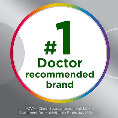 Centrum Minis Silver Multivitamin Tablet for Adults 50 Plus, Multimineral Supplement, Vitamin D3, B-Vitamins, Gluten Free, Non-GMO Ingredients, Supports Memory and Cognition in Older Adults - 320 Ct