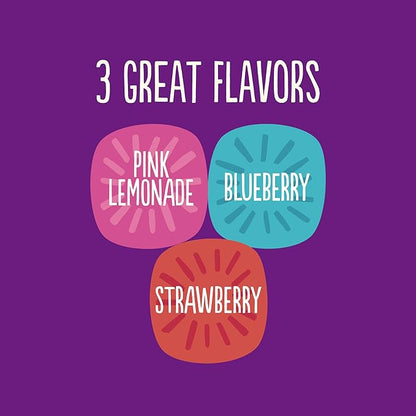 Solgar U-Cubes Children's Calcium with Vitamin D3, 120 Gummies - 3 Flavors, Pink Lemonade, Blueberry & Strawberry - Supports Bone & Teeth Health - Non GMO Gluten Free, Dairy Free - 60 Servings