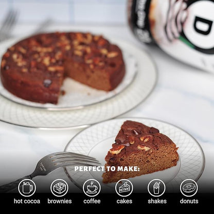 Devotion Nutrition Protein Powder Blend | Gluten Free, Keto Friendly, No Added Sugars | 1g MCT | 20g Whey & Micellar Protein | 2lb Tub (Mocha Java Chip)