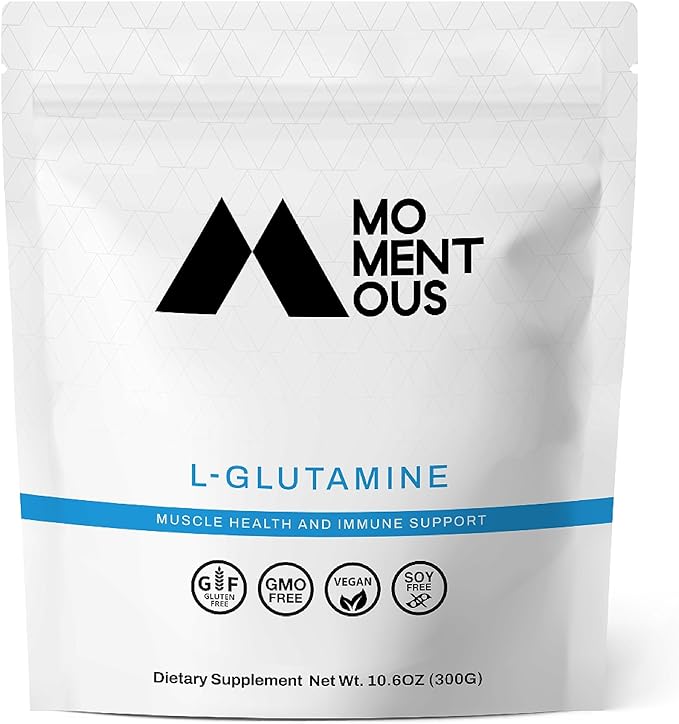 Momentous L-Glutamine Powder, 60 Servings