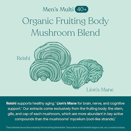 True Grace One Daily Men's Multivitamin 40+ (30 Vegan Tablets) + One Daily Women’s Multivitamin 40+ (30 Vegan Tablets) - Non-GMO - 30-Day Supply of Each