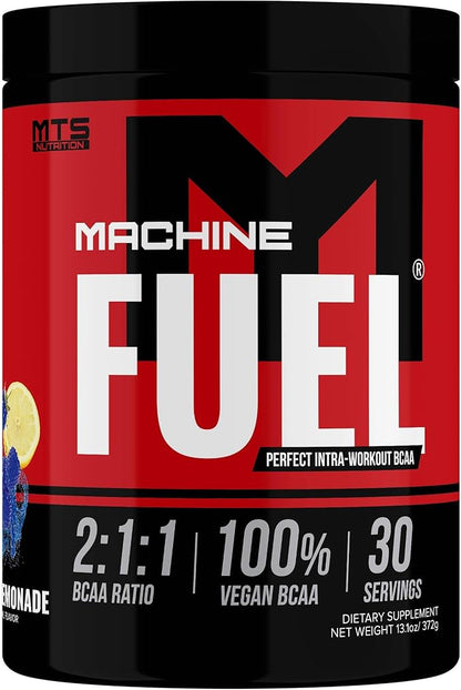 MTS Nutrition Machine Fuel - Recover, Replenish, Refuel - Vegan Hydration + Electrolyte Support - (Blue Razz Lemonade, 30 Servings)