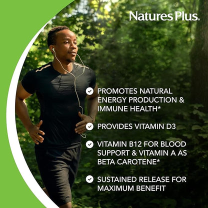 NaturesPlus Ultra II Multivitamin, Sustained Release - 30 Vegetarian Tablets - Daily Whole Food Vitamin & Mineral Supplement for Overall Health - Natural Energy Booster - 30 Servings