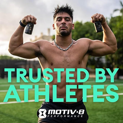 Motiv-8 Pre-Workout Performance, Sugar Free Pre-Workout, Boost Energy and Focus, Improve Workouts, Enhances Mood (30 Servings, Watermelon)