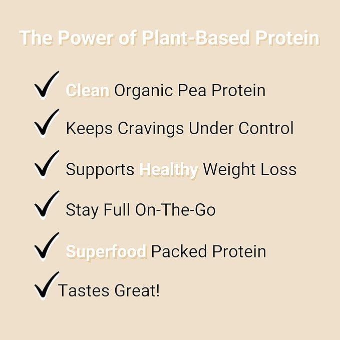 SMART Pressed Juice Vegan Vanilla Proteini | Premium Organic Plant-Based Protein Powder | Clean Lean Protein Shake | Best Detox Smoothie No Fillers | Keto Friendly | Made in The USA | 20 Servings