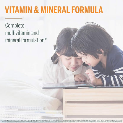 Genestra Brands Children's Chewable Vitamins | Vitamin-Mineral Supplement | 100 Chewable Tablets | Natural Papaya and Orange Flavor