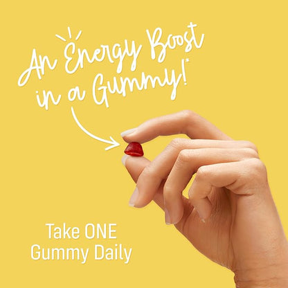 B12 Gummy Vitamins - 1500 mcg Vitamin B12 Gummies for Adults and Kids - Helps with Energy, Metabolism, Bone Nervous System Support - Raspberry Flavor - 60 Count - 60 Day Supply