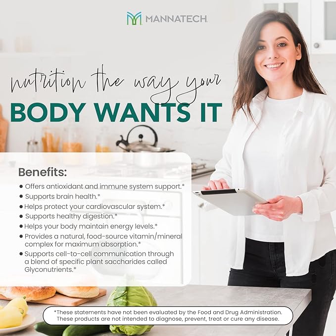 NutriVerus Glyconutritional Supplement, 5.3oz/150g with Naturally Sourced Vitamin A, Vitamin C, Vitamin B Complex and Vitamin D. Rich in Antioxidants Supplement and Promotes Immune Support Supplement