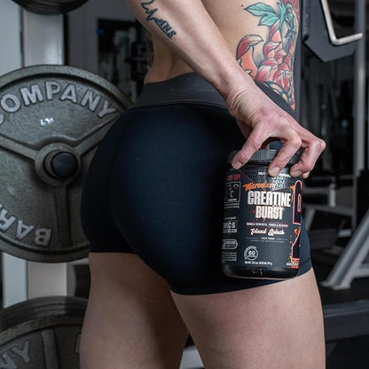 NutraBio Pure Creatine Monohydrate Powder Supplement, Arctic Blast, (300 g) - Supports Bulk Muscle Energy, Recovery, and Strength - HPLC Tested Pure Grade Creatine Powder Supplement for Men and Women