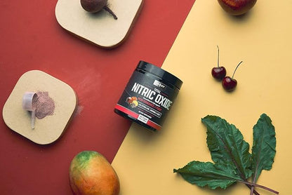 ONNIT Total Nitric Oxide - Caffeine Free Pre Workout Powder w/Beet Root, L Arginine & L Citrulline Malate | Boost Energy & Recovery | Harvest Fruit Flavor