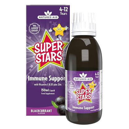 NATURES AID Super Starz Immune Support, 150 ML