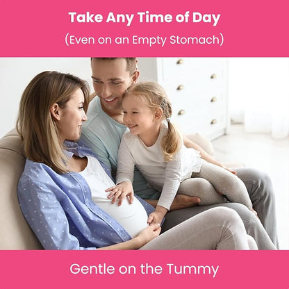 Prenatal Vitamin Gummies with DHA | Vegan Prenatal Vitamins for Women with Omega 3, Methylfolate, Choline & D3, Pregnancy Vitamins for Fetal Development | Gummy Multivitamin Supplement, 120 Count