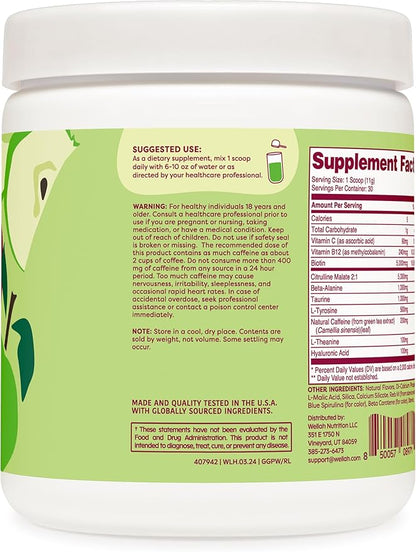 Get-Going Pre-Workout Drink Mix (Green Apple Flavored, 30 Servings)