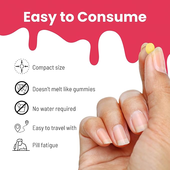 Multivitamin for Men & Women – Multimineral Supplement Supports Immunity, Improves Energy Levels Quick Dissolving Tablets for Vitamin Deficiency – Mixed Berry Flavor (60 Tablets)