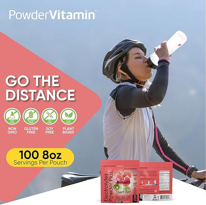 Electrolytes Powder Plus (50 Servings) Guava Kiwi Electrolyte Powder Zero Calorie Keto, 0 Sugar, No Maltodextrin,1000mg Potassium,120mg Calcium,120mg Magnesium, Hydration Powde