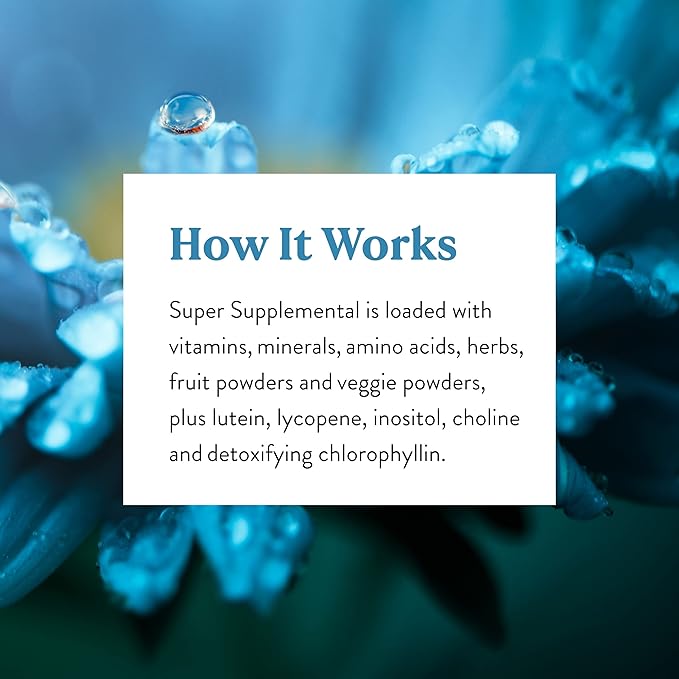 Nature's Sunshine Super Supplemental w/o Iron, 120 Tablets | Multivitamin for Men and Women Provides Vitamins, Minerals, Amino Acids, Herbs, Fruit Powders, Veggie Powders, and Carotenoids