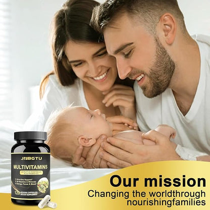 Myo-Inositol Supplement 1000mg, Magnesium Glycinate 200mg, D-Chiro Inositol 50mg, Omega-3 Powder 300mg, Zinc 10mg, Vitamin D3, Multivitamin/Multimineral Supplement. 120 Count