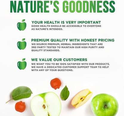 Vegan Apple Cider Vinegar Gummies | Max Strength 1000mg | ACV Supplement Gummy Vitamins for Adults, Supports Digestion, Metabolism, Natural Apple Flavor with Mother, Gluten Free, Non-GMO - 60 Gummies