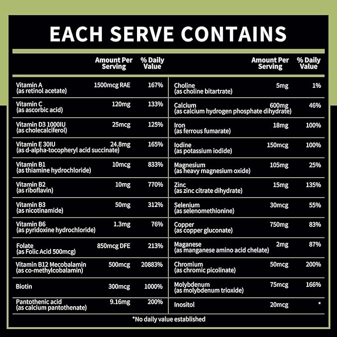 BN Chews Vanilla & Lime - Bariatric Multivitamin Chewable with 27 Essential Nutrients Vitamins A, B6, B12, C, D3, 18 mg Iron & Calcium, Supports Men & Women Health(2 Pack)