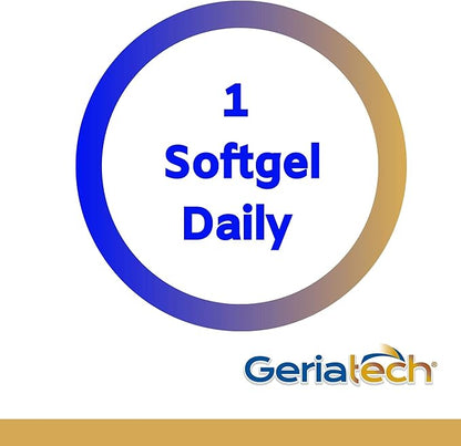 Senior multivitamins, Vitamins and Minerals Supplement, Women and Men Over 60, with Vitamin B12, Easy to Swallow, 100 softgels, by Pharmatech®