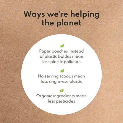 Firm Up Organic Soluble Fiber Supplement for Digestive Gut Health, Diarrhea Control & IBS Relief, Gluten Free Vegan Prebiotic Powder, One Month Supply