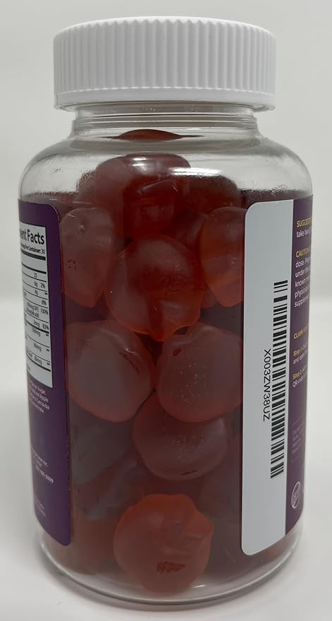 Mommyz Love Apple Cider Vinegar Gummies with Folate and Vitamin B12 - Nourishing Support for New Moms' Weight Management, Healthy Digestion and Radiant Hair and Skin Health