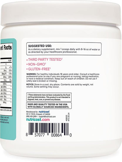 Nutricost BCAA for Women (Strawberry Lemonade, 30 Servings) - Formulated Specifically for Women - Non-GMO and Gluten-Free