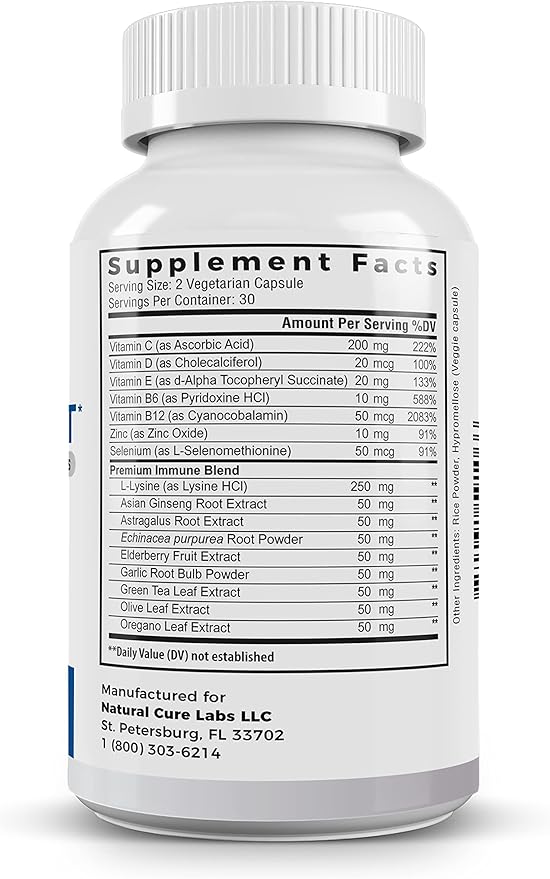 Premium Immune Support, 60 Capsules